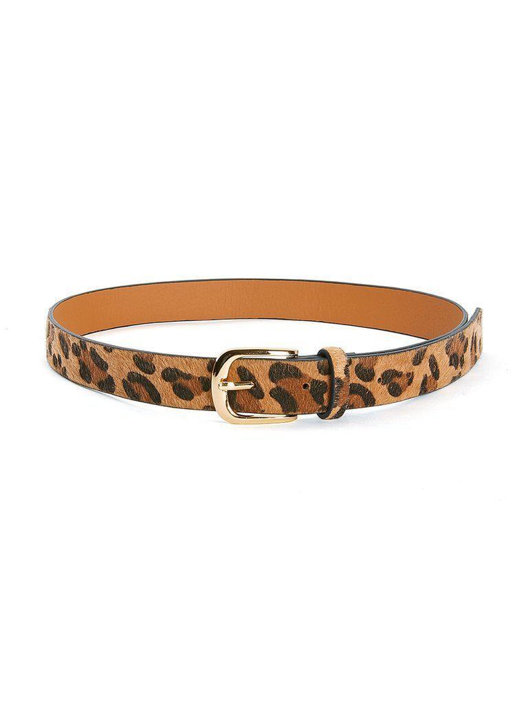 Buckle Design Leopard PU Belt-accessories-Des Mess