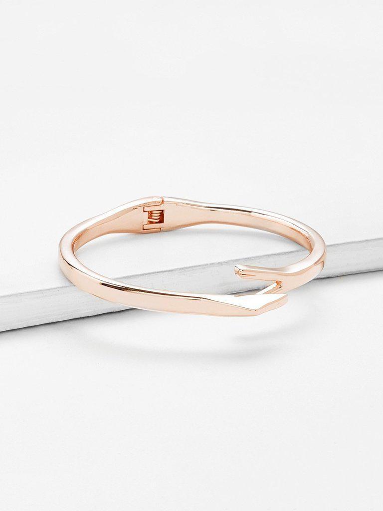 Open Spring Cuff Bangle--Des Mess