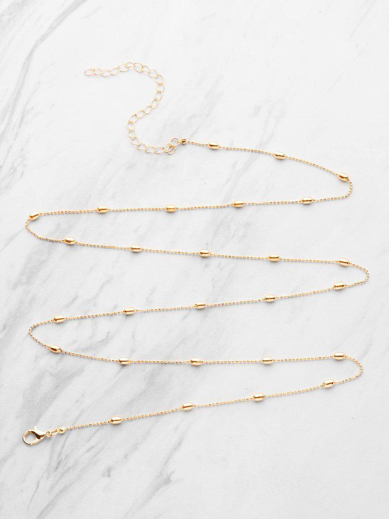 Beaded Decorated Waist Chain-jewelry-Des Mess