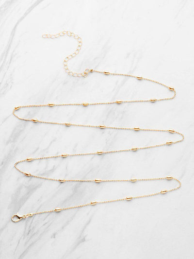 Beaded Decorated Waist Chain-jewelry-Des Mess
