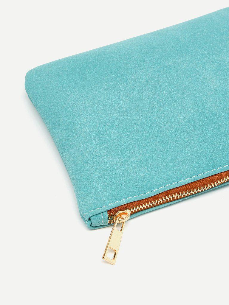 Suede Makeup Bag-makeup-Des Mess