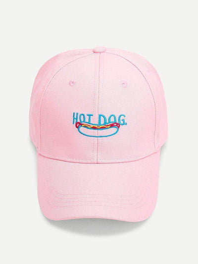 Embroidered Food Baseball Cap--Des Mess