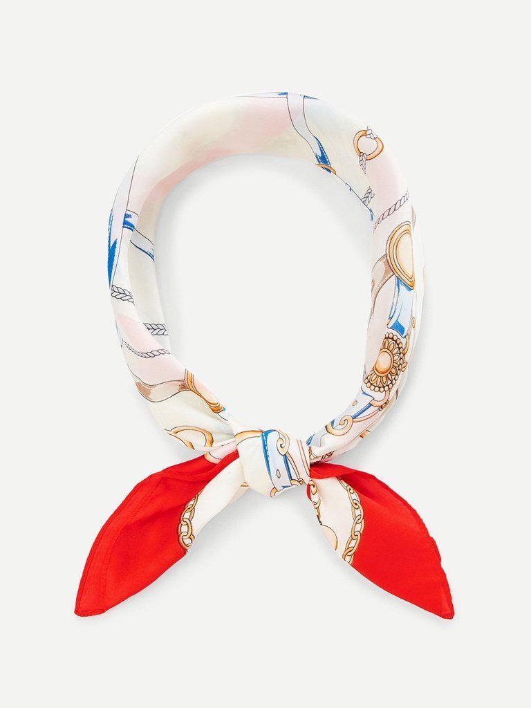 Chain Print Bandana-accessories-Des Mess