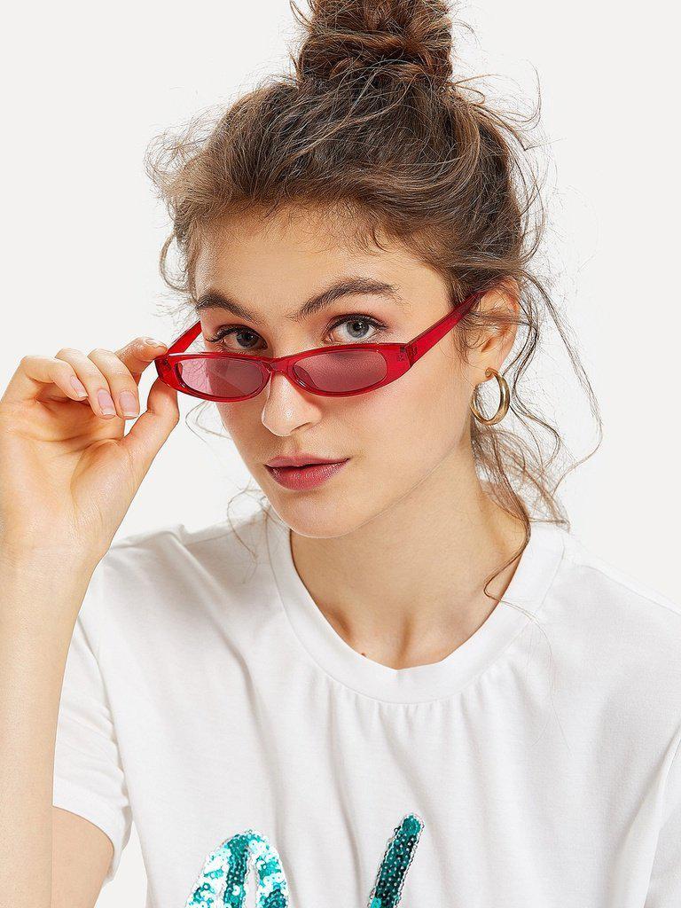 Oval Lens Sunglasses-accessories-Des Mess