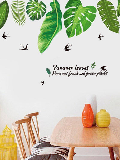 Tropical Leaves Wall Decal-others-Des Mess