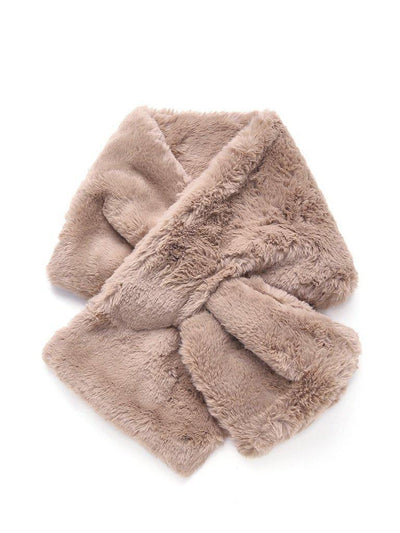 Faux Fur Tippet Scarf-accessories-Des Mess