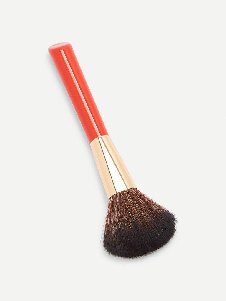 Fan Shaped Blush Brush 1pc-makeup-Des Mess