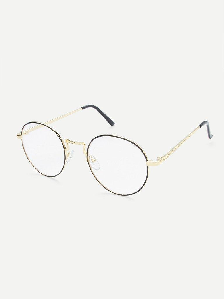 Round Lens Tinted Glasses-accessories-Des Mess