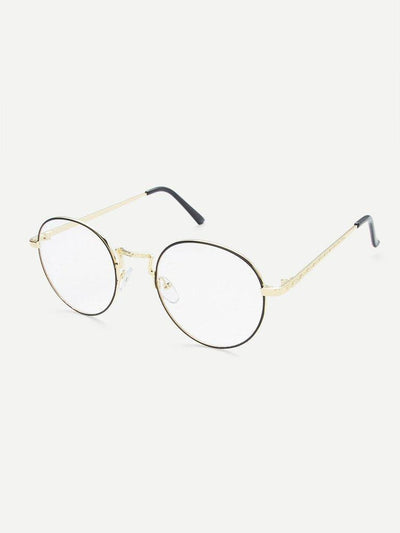 Round Lens Tinted Glasses-accessories-Des Mess