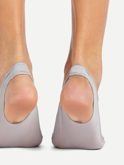 Open Heel Invisible Socks 3pairs-accessories-Des Mess