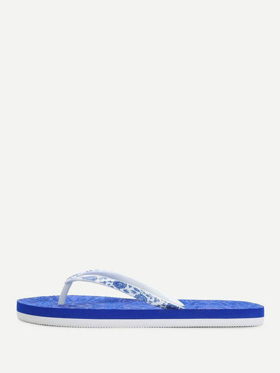 Porcelain Flip Flops-shoes-Des Mess