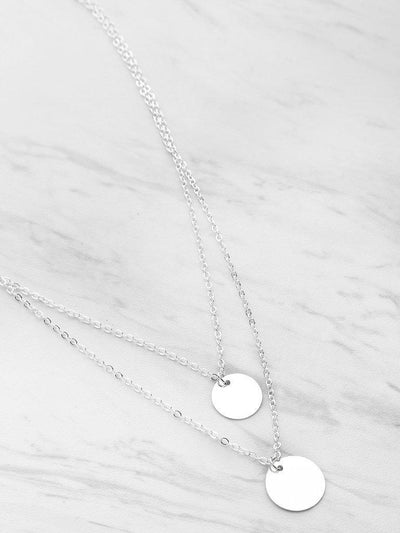 Sequin Decorated Layered Necklace-jewelry-Des Mess
