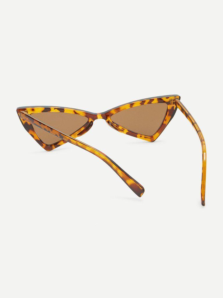 Triangle Design Mirror Lens Sunglasses-accessories-Des Mess