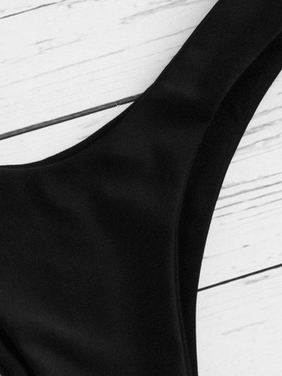 High Leg Bikini Set-swimwear-Des Mess