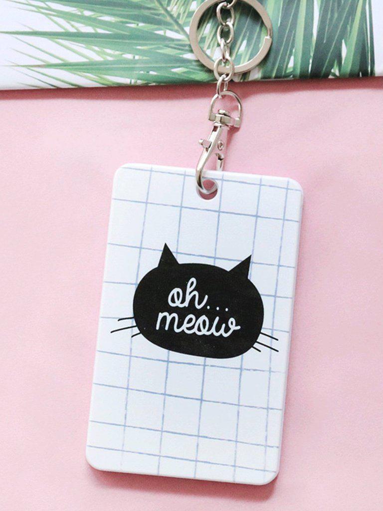 Cat Print Card Sleeve-others-Des Mess