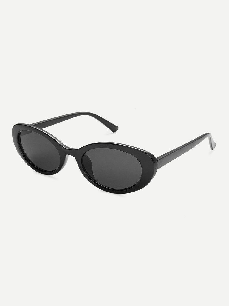 Flat Lens Cat Eye Sunglasses-accessories-Des Mess