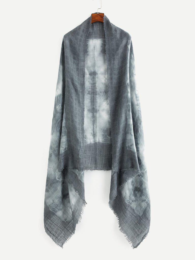 Raw Edge Lightweight Scarf-accessories-Des Mess
