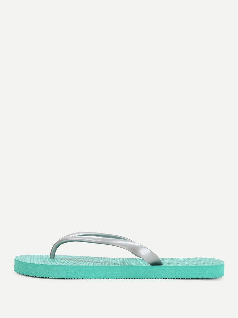 Letter Toe Post Sandals-shoes-Des Mess