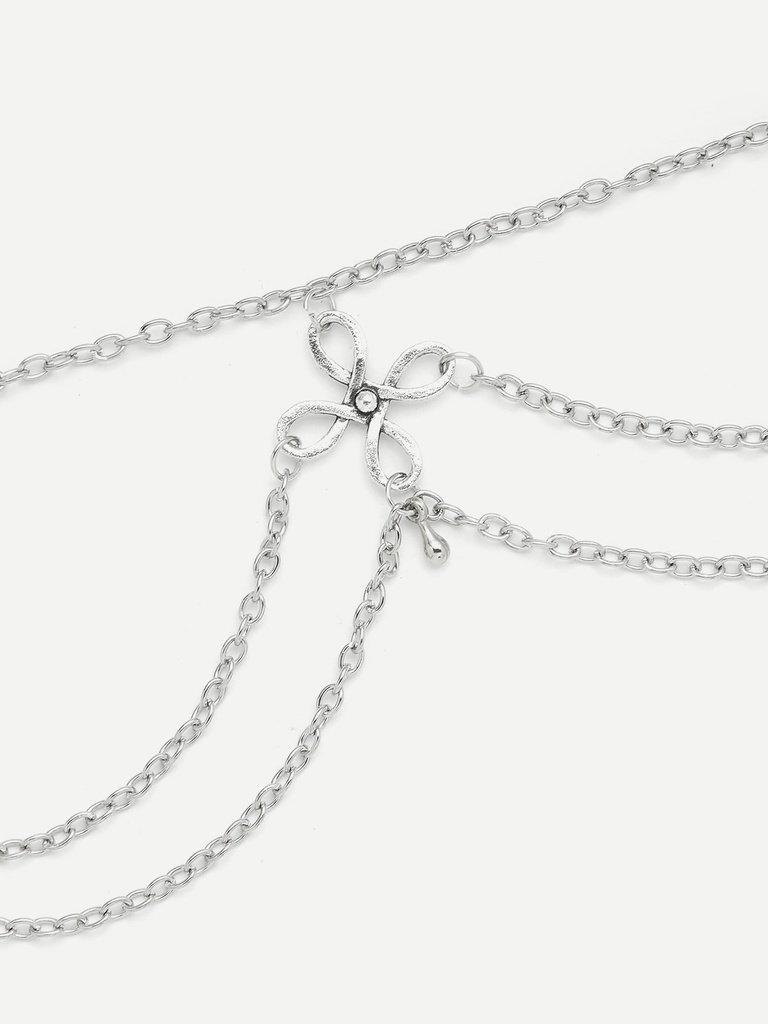 Retro Layered Chain Anklet-jewelry-Des Mess