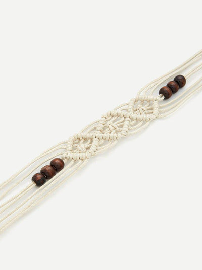 Woven Beaded Belt-accessories-Des Mess