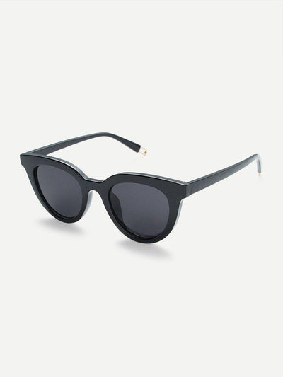 Flat Lens Cat Eye Sunglasses-accessories-Des Mess