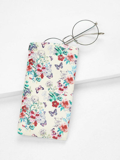 Calico Print Glasses Bag-accessories-Des Mess