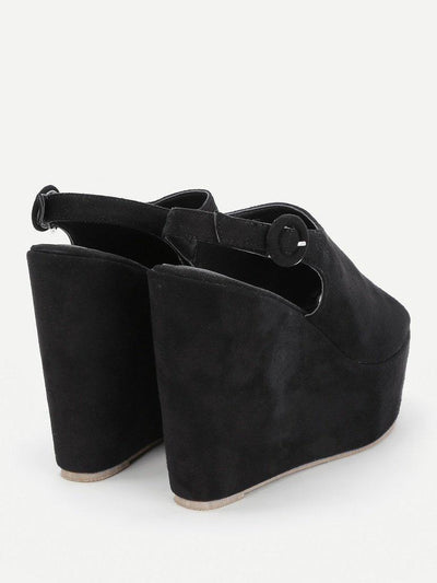 Platform Open Toe Heeled Wedges-shoes-Des Mess