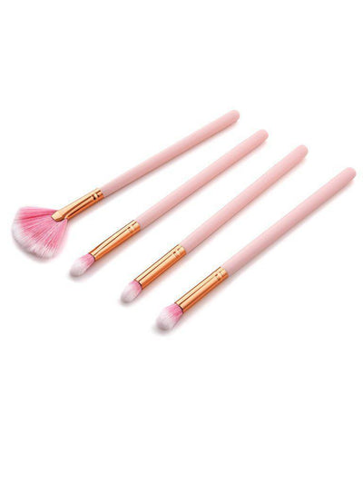Fan Shaped Eye Brush Set 4pcs--Des Mess
