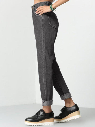Rolled Up Mom Jeans-bottom-Des Mess