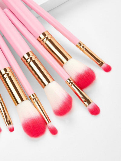 Ombre Bristle Makeup Brush 12pcs--Des Mess