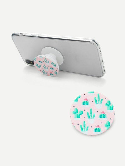 Cactus Print Gasbag Phone Holder-others-Des Mess