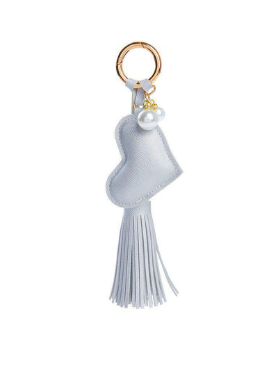 Tassel & Heart Design Keychain-others-Des Mess