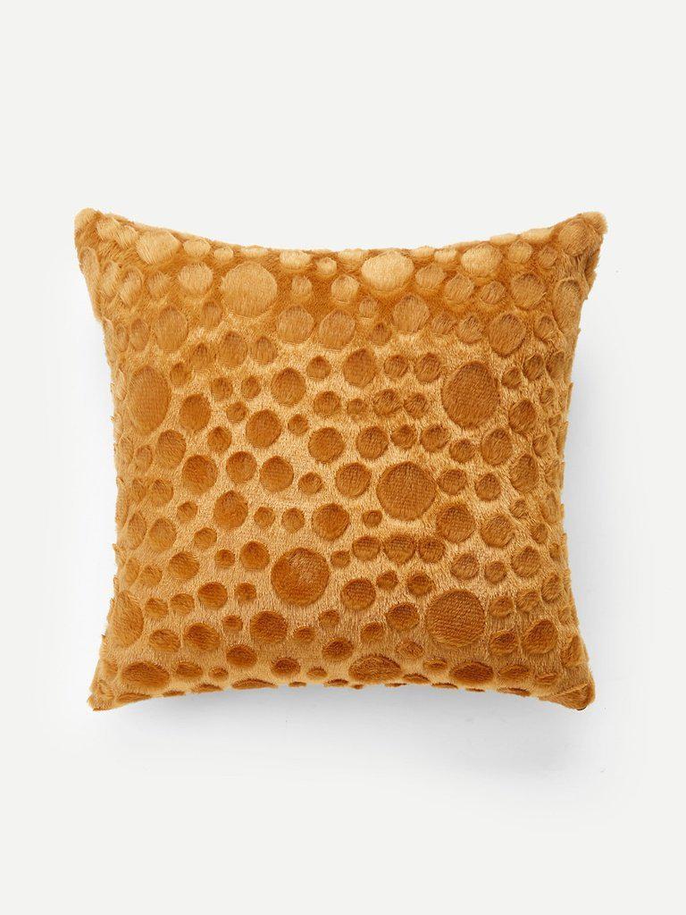 Embossed Faux Fur Pillow Case-others-Des Mess