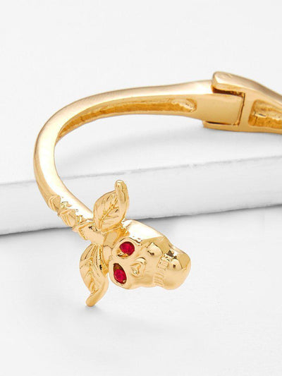 Rose Design Cuff Bracelet--Des Mess