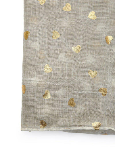 Heart Pattern Scarf-accessories-Des Mess