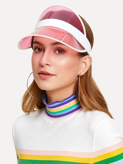Two Tone Visor Hat-accessories-Des Mess