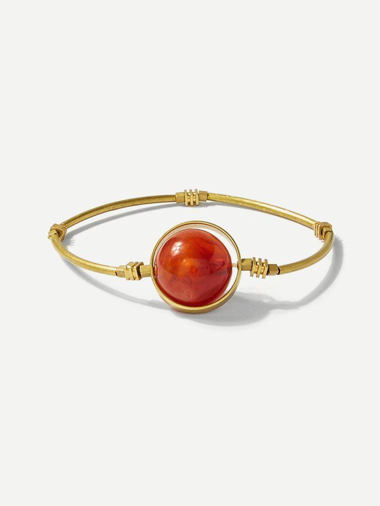 Ball Inlay Bracelet--Des Mess