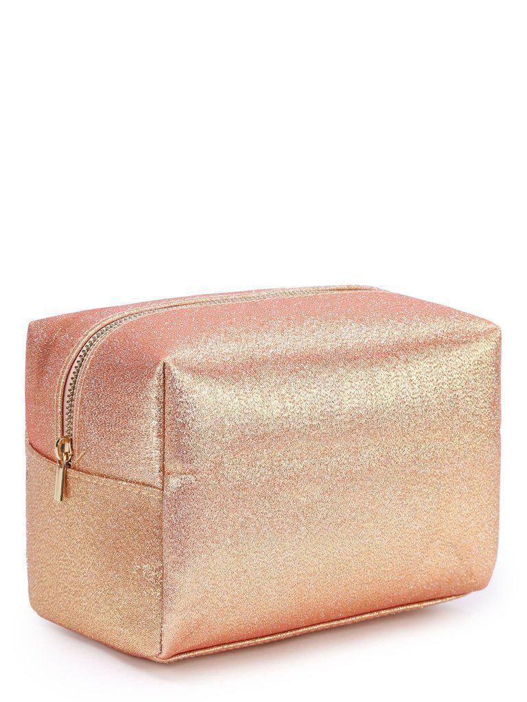 Zipper Glitter Cosmetic Bag-makeup-Des Mess