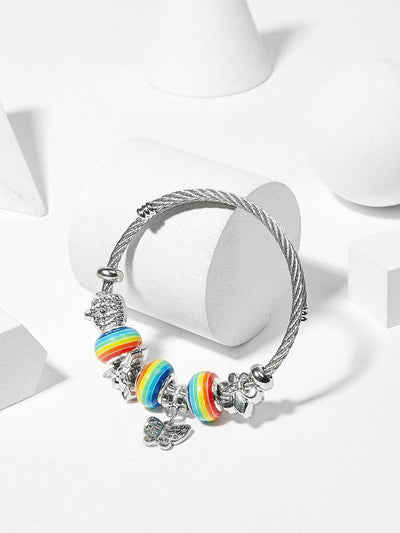 Butterfly Decorate Bangle--Des Mess