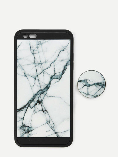Marble Print iPhone Case-others-Des Mess
