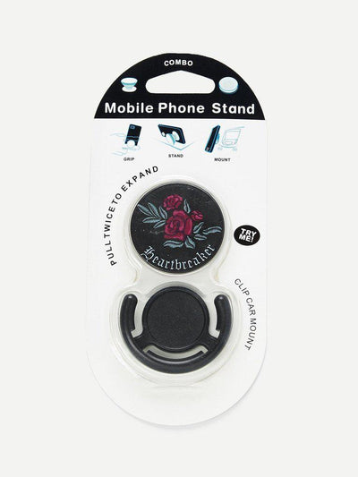 Rose Flower Gasbag Phone Holder-others-Des Mess