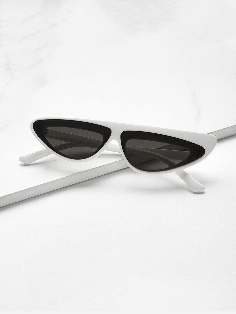 Contrast Frame Sunglasses-accessories-Des Mess