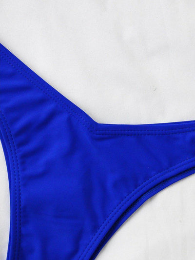 Sexy Triangle Bikini Set-swimwear-Des Mess