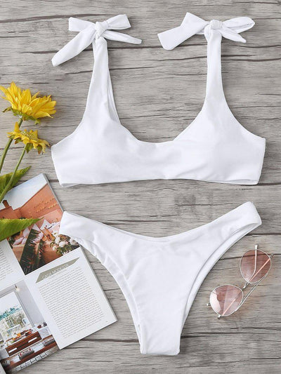 Knot Straps Bikini Set--Des Mess