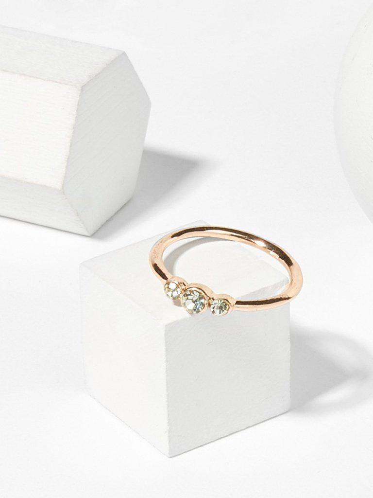 Slim Rhinestone Ring-jewelry-Des Mess