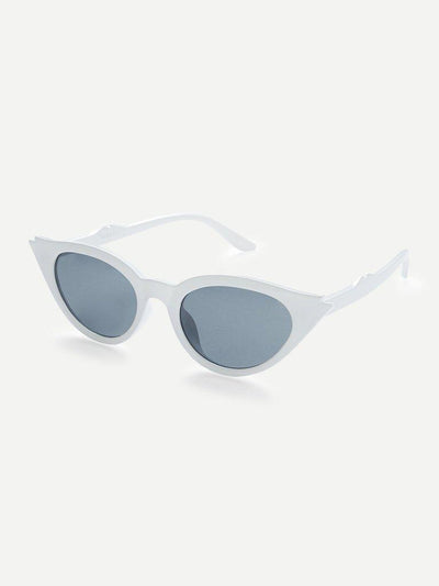 Cat Eye Flat Lens Sunglasses-accessories-Des Mess