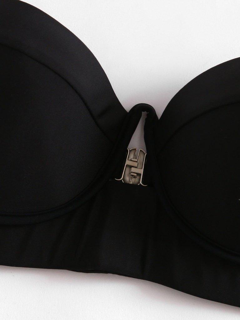 Underwire Bustier Bikini Set-swimwear-Des Mess
