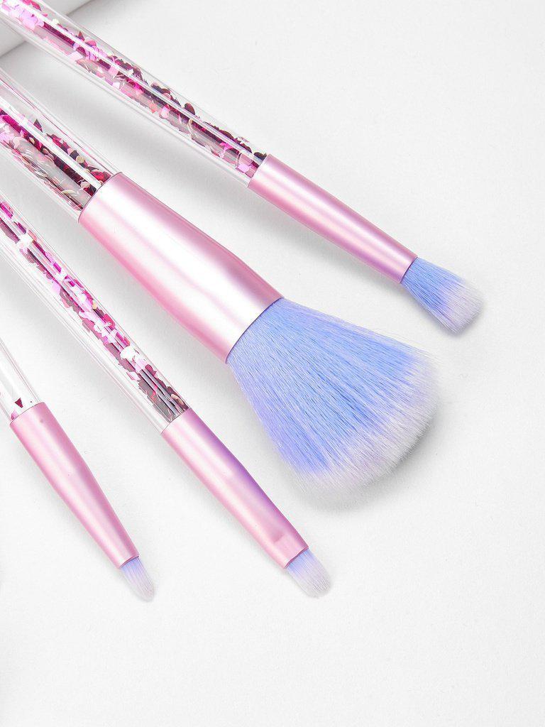 Quicksand Handle Makeup Brush 7pcs--Des Mess