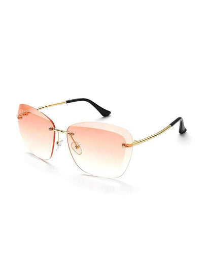 Rimless Tinted Lens Sunglasses-accessories-Des Mess