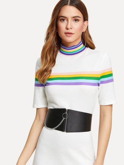 Chain Linked Zipper Belt-accessories-Des Mess